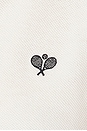 view 5 of 5 Long Sleeve Tennis Polo Top in White