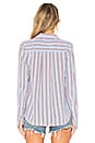 view 3 of 4 PJ 블라우스 in Shirting Blue Multi