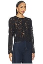 view 2 of 4 Lace Blouse in Black