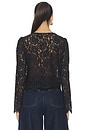 view 3 of 4 Lace Blouse in Black