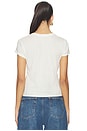 view 3 of 4 X Amelia Gray The Ghost Tee in Cream