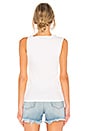 view 3 of 4 Knot Shoulder Tank in Blanc