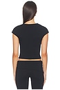 view 3 of 4 x Alexandra Leclerc The Casino Top in Black
