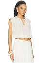 view 2 of 4 The Wave Top in Cream