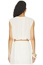 view 3 of 4 The Wave Top in Cream