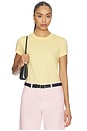 view 1 of 4 The Vintage Baby Tee in Lemon