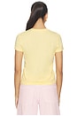 view 3 of 4 The Vintage Baby Tee in Lemon