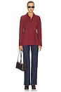 view 4 of 4 CAMISA THE SUEDE in Garnet