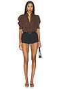 view 4 of 5 BLUSA THE GILLIAN  in Light Leopard Multi