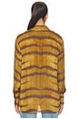 view 5 of 5 BLUSA OVERSIZE MANGA LARGA  THE SILK OVERSIZED TIE SHIRT in Light Tiger