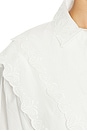 view 6 of 5 BLOUSE À MANCHES LONGUES THE POPLIN EQUESTRIAN SHIRT in White