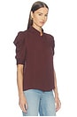 view 2 of 4 The Gillian Top in Currant