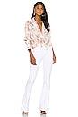 view 5 of 4 Tie Up Toile Shirt in Burnt Sienna Multi