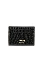 view 2 of 4 Card Holder in Noir Croco