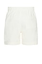 view 2 of 3 Textured Terry Short in Off White