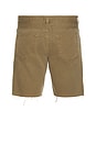view 2 of 4 Relaxed Undone Hem Denim Short in Light Brown