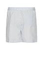view 2 of 5 Blue Striped Shorts in Blue Stripe