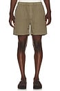 view 1 of 4 Canvas Shorts in Military Khaki