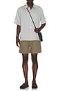 view 3 of 4 Canvas Shorts in Military Khaki