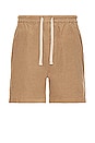 view 1 of 4 Spring Cord Shorts in Dark Beige