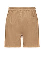 view 2 of 4 Spring Cord Shorts in Dark Beige