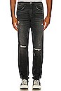 view 1 of 3 L'Homme Skinny Degradable in Black Oak Rips