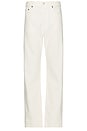 view 1 of 4 The Straight Jeans in Off White
