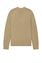 view 2 of 3 Rib Crewneck Sweater in Light Brown