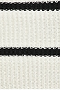 view 3 of 4 Striped Polo Sweater in Black Stripe