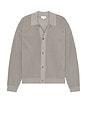 view 1 of 4 Open Knit Cardigan in Cloud Grey