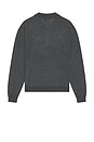 view 2 of 4 Superfine Polo Sweater in Grey Melange