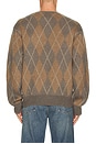 view 2 of 4 Argyle Sweater in Taupe Multi
