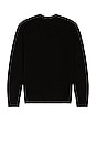 view 2 of 3 The Crew Neck Cashmere Sweater in Noir