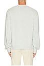 view 2 of 4 Cotton Silk Crewneck Sweater in Pale Blue