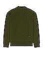 view 2 of 3 Polo Sweater in Khaki Green