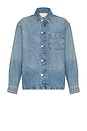 view 1 of 3 Denim Shirt Jacket in Frequency