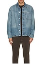 view 3 of 3 Denim Shirt Jacket in Frequency