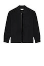 view 4 of 4 Double Face Zip Shirt Jacket in Dark Navy