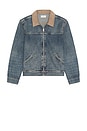 view 5 of 4 Denim Zip Trucker in Breakpoint