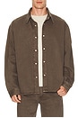 view 1 of 4 SOBRECAMISA RELAXED in Brownstone