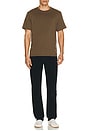 view 4 of 6 Modern Straight Corduroy Pant in Dark Navy