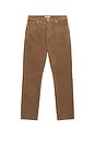 view 5 of 6 Modern Straight Corduroy Pant in Soft Taupe