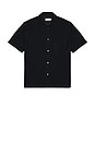 view 1 of 3 Terry Button Down Shirt in Dark Navy