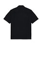 view 2 of 3 Terry Button Down Shirt in Dark Navy