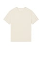 view 1 of 5 Frame Logo Tee in Stone Beige