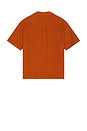 view 2 of 4 Jacquard Relaxed Shirt in Dark Orange