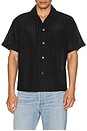 view 3 of 4 Crochet Shirt in Black