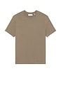 view 1 of 4 Light Cotton Tee in Smoky Mocha