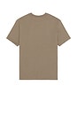view 2 of 4 Light Cotton Tee in Smoky Mocha