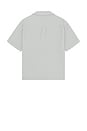 view 2 of 4 Jacquard Relaxed Shirt in Grey Blue